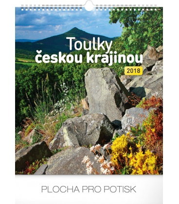 Nástěnný kalendář Toulky českou krajinou 2018
