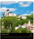 Nástěnný kalendář Pamätihodnosti Slovenska SK 2018