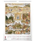 Wall calendar Josef Lada – Měsíce 2018