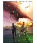 Nástěnný kalendář Star Wars – Plakáty 2018