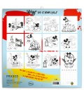 Wandkalender Mickey Mouse -  DYI: Undated Colouring Calendar 2018
