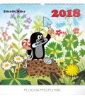 Nástěnný kalendář Krteček 2018