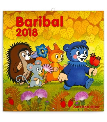 Nástěnný kalendář Baribal 2018