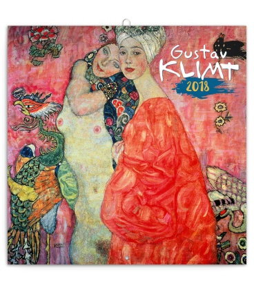 Nástěnný kalendář Gustav Klimt 2018