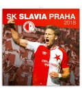 Wandkalender SK Slavia Praha 2018