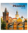 Nástěnný kalendář Praha letní 2018