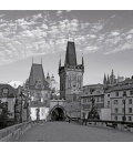 Nástěnný kalendář Praha černobílá 2018