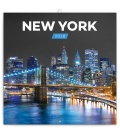 Nástěnný kalendář New York – Jakub Kasl 2018