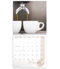 Nástěnný kalendář Káva - voňavý 2018