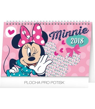 Table calendar Minnie 2018