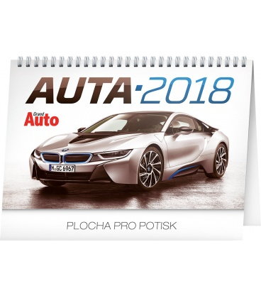 Table calendar Auta 2018