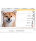 Stolní kalendář Psi – Psy CZ/SK 2018