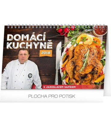 Table calendar Domácí kuchyně 2018