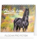 Stolní kalendář Poézia koní – Christiane Slawik SK 2018
