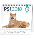 Stolní kalendář Psi – se jmény psů 2018