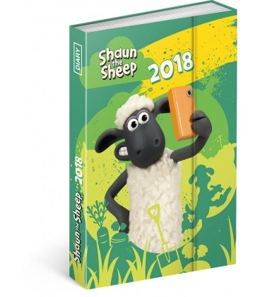 Weekly magnetic diary Shaun the Sheep 2018