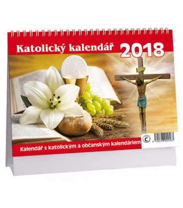 Table calendar  Katolický  2018