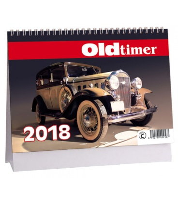 Table calendar  Veteráni - Oldtimer 2018