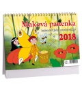 Table calendar  Maková panenka - omalovánky 2018