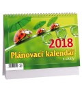Stolní kalendář Plánovací MIDI s citáty (Berušky) 2018