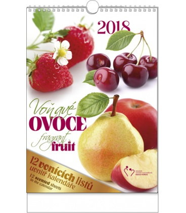 Wandkalender Duftend Kalender - Duftend Früchte  2018