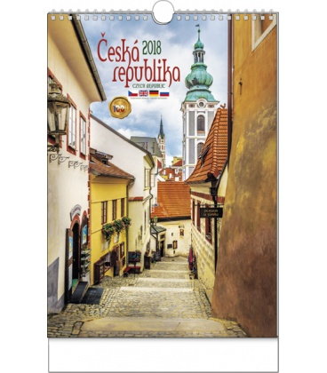 Wandkalender Česká republika  2018