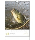 Nástěnný kalendář Rybářský kalendář 2018