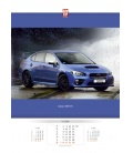 Nástěnný kalendář Superauto  2018