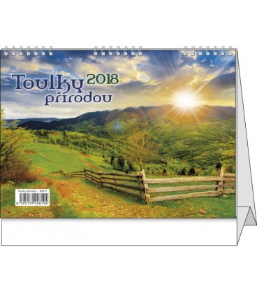 Stolní kalendář Toulky přírodou 2018