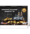 Stolní kalendář Národní kulturní památky ČR 2018