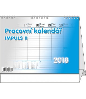 Table calendar Impuls II. 2018