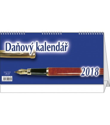 Tischkalender Daňový kalendář 2018