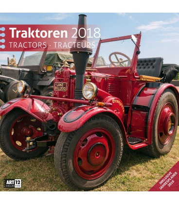 Nástěnný kalendář Traktory / Traktoren 30x30 2018
