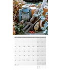 Nástěnný kalendář Romantická zákoutí / Landleben 30x30 2018