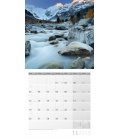 Nástěnný kalendář Alpy / Alpen 30x30 2018