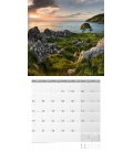 Nástěnný kalendář Krajiny / Landscapes 30x30 2018