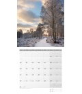 Nástěnný kalendář Cesty / Traumpfade 30x30 2018