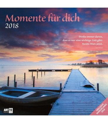 Nástěnný kalendář Okamžiky / Momente für Dich 30x30 2018