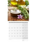 Nástěnný kalendář Bylinky a koření / Kräuter und Gewürze 30x30 2018
