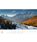 Nástěnný kalendář Cestování po Jižním Tyrolsku / Südtirol ReiseLust 2018