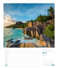 Wandkalender  Reiseträume 2018 - Wochenplaner