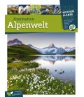 Nástěnný kalendář Alpy - týdenní plánovač / Alpenwelt 2018 - Wochenplaner