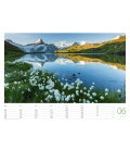Nástěnný kalendář Alpy / Ackermanns Alpenkalender 2018
