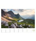 Nástěnný kalendář Alpy / Ackermanns Alpenkalender 2018