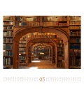 Nástěnný kalendář Svět knih / Welt der Bücher 2018