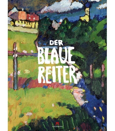 Wall calendar  Der Blaue Reiter 2018