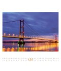Nástěnný kalendář Mosty / Brücken 2018