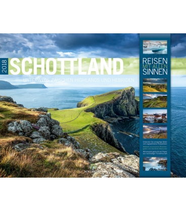 Wandkalender  Schottland 2018