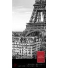 Nástěnný kalendář Paříž / Paris, je t&apos;aime 2018