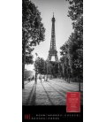 Nástěnný kalendář Paříž / Paris, je t&apos;aime 2018